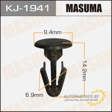 Клипса пластиковая MASUMA (SUBARU 57256AC000)  / KJ1941