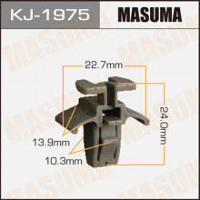 Клипса пластиковая MASUMA (SUBARU 91059FC040)  / KJ1975