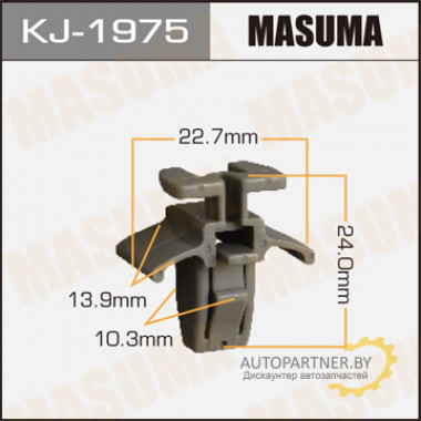 Клипса пластиковая MASUMA (SUBARU 91059FC040)  / KJ1975