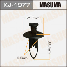 Клипса пластиковая MASUMA (SUBARU 57750AA090)  / KJ1977