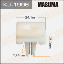 Клипса пластиковая MASUMA (HONDA 71593SM4003)  / KJ1996
