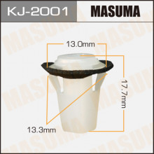 Клипса пластиковая MASUMA (NISSAN 128101111)  / KJ2001