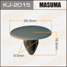 Клипса пластиковая MASUMA (NISSAN 155301973)  / KJ2015