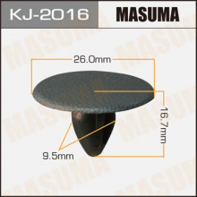 Клипса пластиковая MASUMA (NISSAN 155301773)  / KJ2016