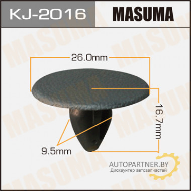 Клипса пластиковая MASUMA (NISSAN 155301773)  / KJ2016