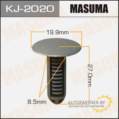 Клипса пластиковая MASUMA (NISSAN 155305951)  / KJ2020