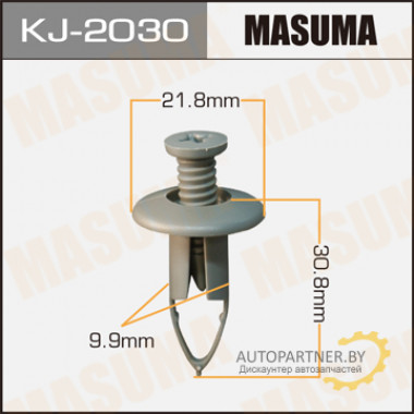Клипса пластиковая MASUMA (MITSUBISHI MR772183)  / KJ2030