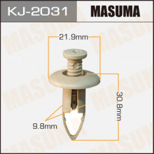 Клипса пластиковая MASUMA (MITSUBISHI MR777040)  / KJ2031