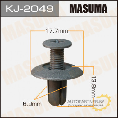 Клипса пластиковая MASUMA (MITSUBISHI MB938520)  / KJ2049