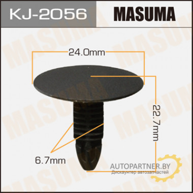 Клипса пластиковая MASUMA (MITSUBISHI MB899736)  / KJ2056