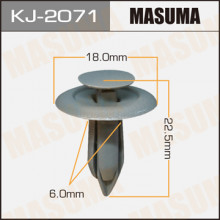Клипса пластиковая MASUMA (MAZDA B46768AC305)  / KJ2071