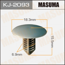 Клипса пластиковая MASUMA (HONDA 90671S0D003ZA)  / KJ2093