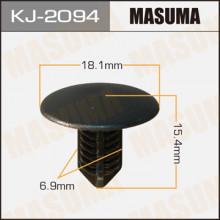 Клипса пластиковая MASUMA (HONDA 90671S0D003ZK)  / KJ2094