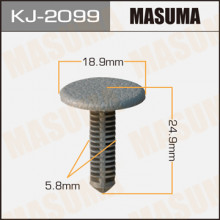 Клипса пластиковая MASUMA (HONDA 90690SA7003ZC)  / KJ2099