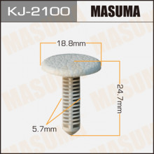 Клипса пластиковая MASUMA (HONDA 90690SA7003ZD)  / KJ2100