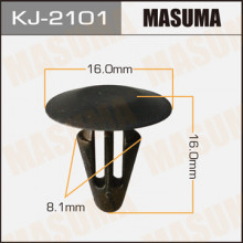 Клипса пластиковая MASUMA (HONDA 91513SH3003)  / KJ2101
