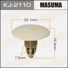 Клипса пластиковая MASUMA (SUBARU 65548GA210EP)  / KJ2110