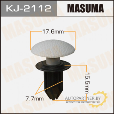 Клипса пластиковая MASUMA (SUBARU 94214FA100ND)  / KJ2112