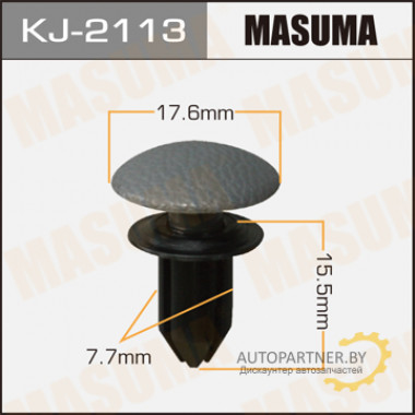 Клипса пластиковая MASUMA (SUBARU 94214FA100OE)  / KJ2113