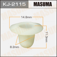 Клипса пластиковая MASUMA (SUBARU 94222FA010)  / KJ2115