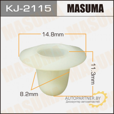 Клипса пластиковая MASUMA (SUBARU 94222FA010)  / KJ2115