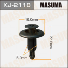 Клипса пластиковая MASUMA (HONDA 90671SDA003ZA)  / KJ2118