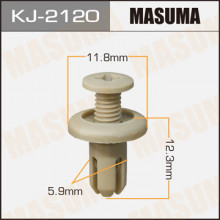 Клипса пластиковая MASUMA (SUBARU 57333AA090GE)  / KJ2120