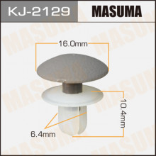 Клипса пластиковая MASUMA (SUBARU 94099AA200NF)  / KJ2129