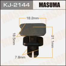 Клипса пластиковая MASUMA (SUBARU 94078FA030MJ)  / KJ2144