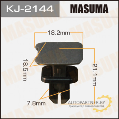 Клипса пластиковая MASUMA (SUBARU 94078FA030MJ)  / KJ2144