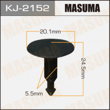 Клипса пластиковая MASUMA (SUBARU 95022AC040ML)  / KJ2152