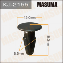 Клипса пластиковая MASUMA (NISSAN 8085079900)  / KJ2155