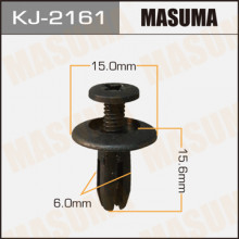 Клипса пластиковая MASUMA (TOYOTA 9046706153)  / KJ2161