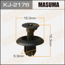 Клипса пластиковая MASUMA (TOYOTA 9046707146)  / KJ2176