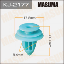 Клипса пластиковая MASUMA (TOYOTA 9046710188)  / KJ2177