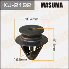 Клипса пластиковая MASUMA (TOYOTA 9046712076)  / KJ2192
