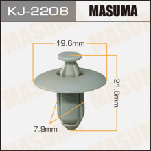 Клипса пластиковая MASUMA (TOYOTA 6777152010G0)  / KJ2208