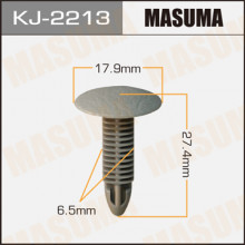 Клипса пластиковая MASUMA (TOYOTA 9046706061B1)  / KJ2213