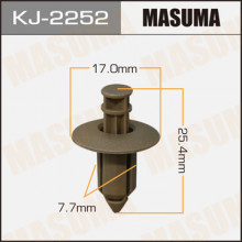 Клипса пластиковая MASUMA (NISSAN 155301763)  / KJ2252