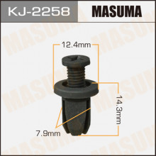 Клипса пластиковая MASUMA (NISSAN 155301433)  / KJ2258