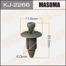 Клипса пластиковая MASUMA (NISSAN 155305313)  / KJ2266