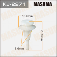 Клипса пластиковая MASUMA (MITSUBISHI MB566719)  / KJ2271