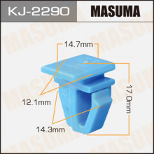 Клипса пластиковая MASUMA (HONDA 75305SH2003)  / KJ2290