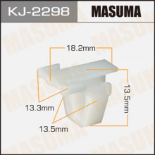 Клипса пластиковая MASUMA (HONDA 75305S0A003)  / KJ2298
