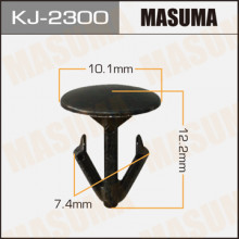Клипса пластиковая MASUMA (HONDA 91520SM4C01)  / KJ2300
