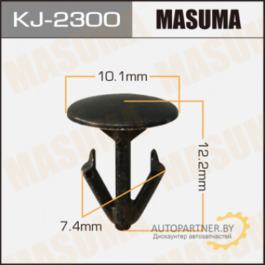 Клипса пластиковая MASUMA (HONDA 91520SM4C01)  / KJ2300