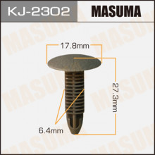 Клипса пластиковая MASUMA (HONDA 90665SB2003ZR)  / KJ2302