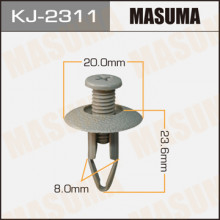 Клипса пластиковая MASUMA (MAZDA H3816888505)  / KJ2311
