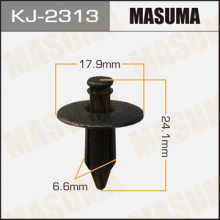 Клипса пластиковая MASUMA (SUZUKI 09409073215PK)  / KJ2313
