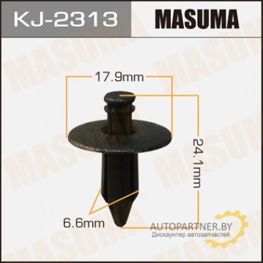 Клипса пластиковая MASUMA (SUZUKI 09409073215PK)  / KJ2313
